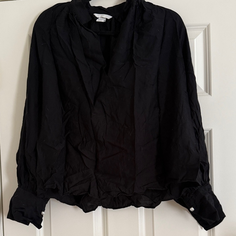 H&M Black Blouse for Women